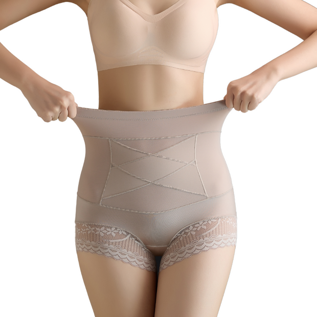 Magic Tummy Control High-Waist Lace Shapewear